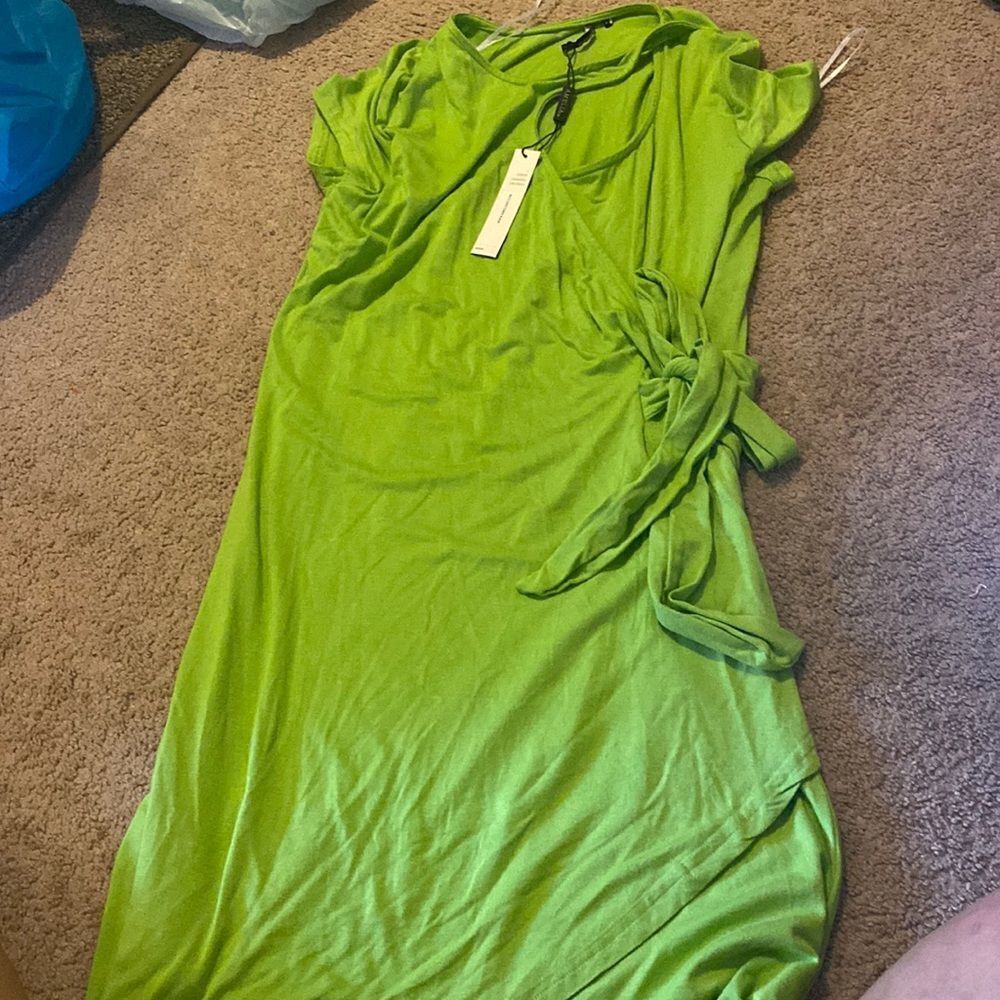 NWT Amelia green dress L